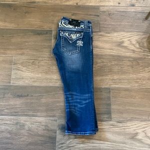 Miss Me cropped Jeans